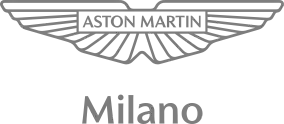 logo Aston Martin grigio