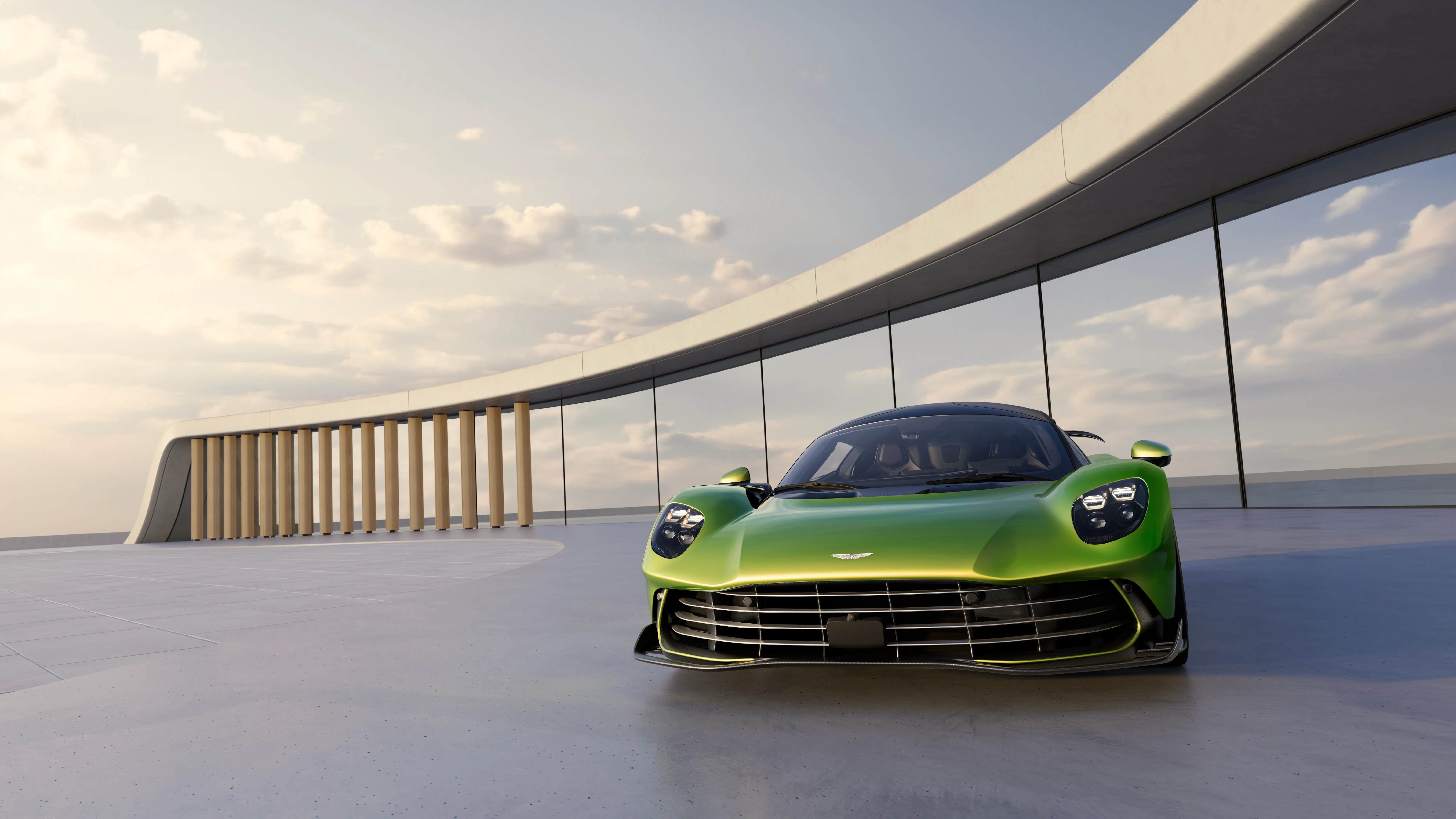 paraurti anteriore Aston Martin Valhalla