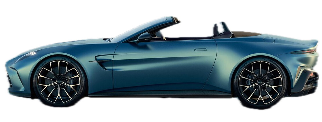 Aston Martin vantage roadster senza sfondo